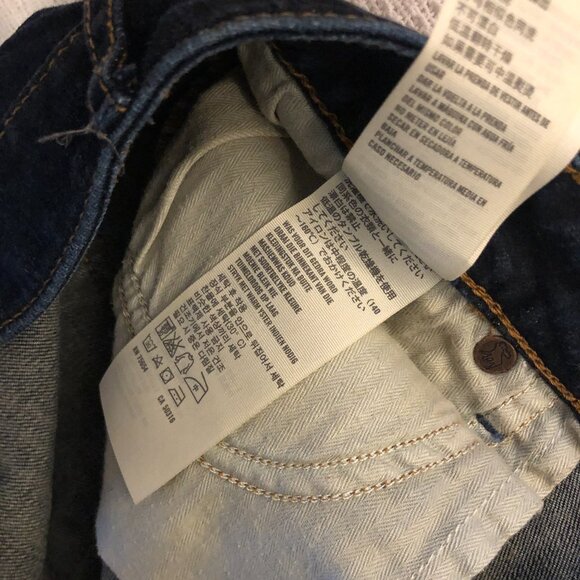 ABERCROMBIE & FITCH Boot Cut Low Rise Denim Jeans Women's Size 4R B83 - Picture 13 of 14